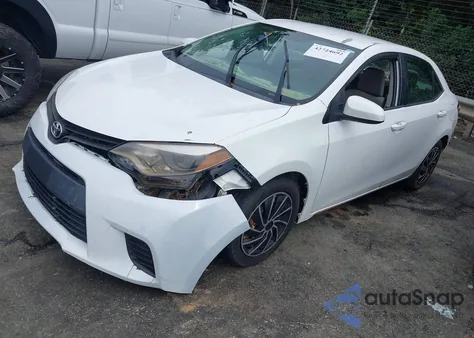 2014 Toyota Corolla Le from USA, damaged, VIN 5YFBURHE4EP029323